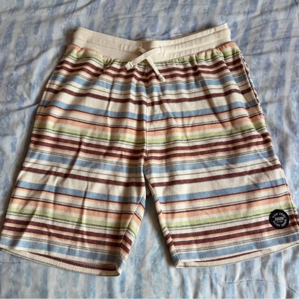 Ron Jon Surf Shop Striped Casual Shorts